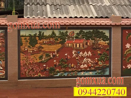 Bức tranh làng quê Việt