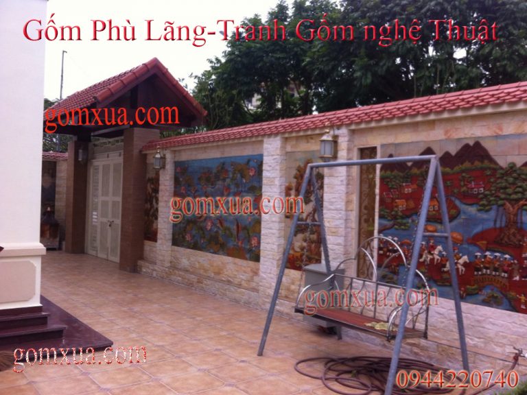 Bán tranh gốm đẹp nhất giá rẻ tại Nam Định