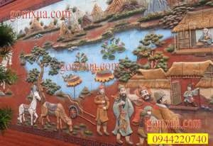 Tranh-gốm-trang-trí-sân-vườn-tiểu-cảnh